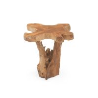 Rustic Root End Table