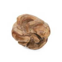 Natural Teak Wood Bowl