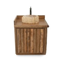 Cedar Lake Solid Wood Logger Vanity