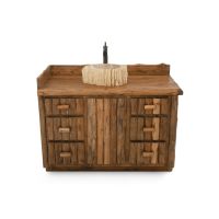Cedar Lake Solid Wood Logger Vanity