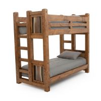 Walnut Falls Rustic Barnwood Bed