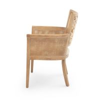 Modern Natural Upholstered Cowhide Dining Chair