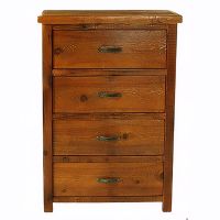 Western Traditions Elite 4 Drawer Rustic Chest