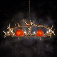 Real Antler Billiard, Bar & Dining Chandelier - Large