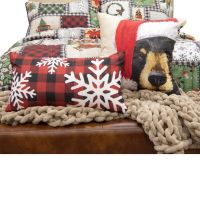 Winter Cottage Pillow Set