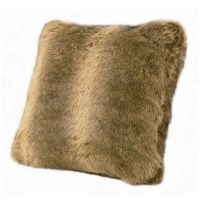 Wolf Faux Fur Pillow