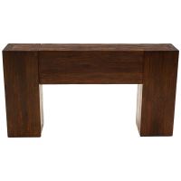 Woodland Beam Reclaimed Sofa Table - Dark Oldwood