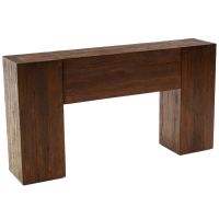 Woodland Beam Reclaimed Sofa Table - Dark Oldwood
