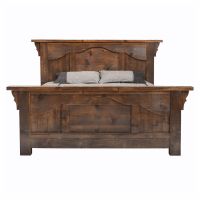 Woodland Park Rustic Panel Bed