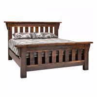 Woodland Park Rustic Spindled Bed