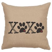 XOXO Image Decor Pillow - Natural Linen