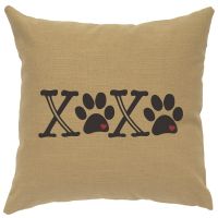 XOXO Image Decor Pillow - Straw Linen
