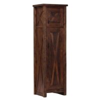 Reclaimed Barn Wood Barn Door Linen Closet - Tongue & Groove Barn Wood Plank Door Style