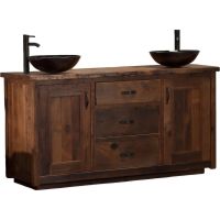 Timber Frame Barn Wood Vanity