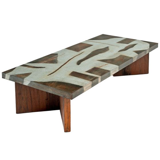 Industrial Zinc Coffee Table