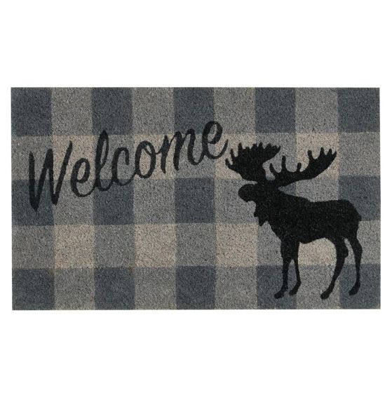 Rustic Moose Welcome Mat - Thumbnail 3
