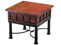 Savilla Copper End Table
