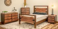 Modern Live Edge Bedroom Set
