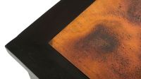 Rustic Copper Farmhouse Coffee Table