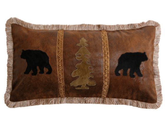Bear Country Tree Pillow