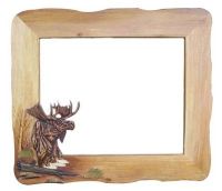 Moose in Lake Mirror