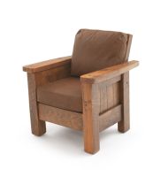 River Rustic Deluxe Barnwood Lounge Chair