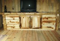 6 foot example of Widescreen TV Stand