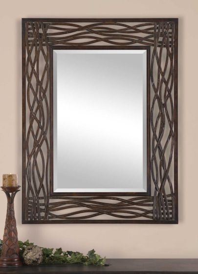 Dorigrass Forged Metal Mirror