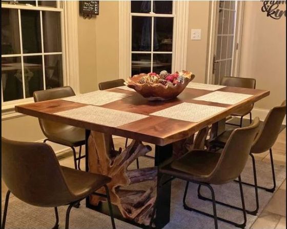 Vogue Upholstered Leather Dining Chairs