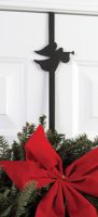 Wrought Iron Angel Wreath Hanger