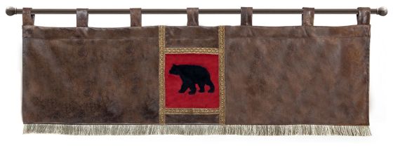 Adirondack Bear Valance