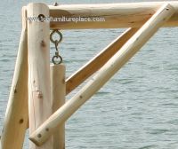 Contoured Comfort 5 ft Log Yard Swing