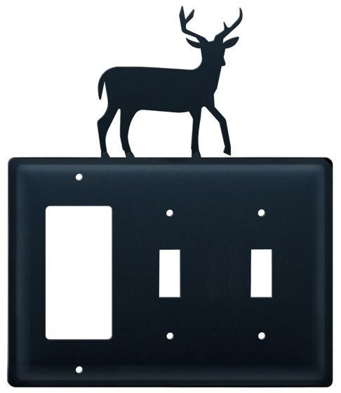Deer Triple GFI/Switch/Switch Cover