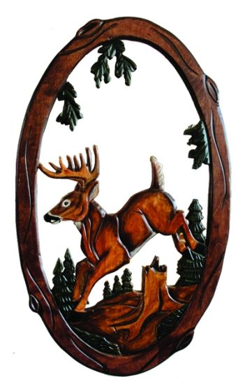 Jumping Deer Mirror