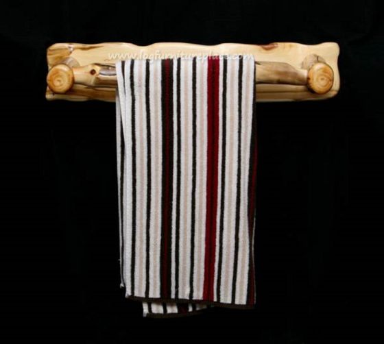 Aspen Log Towel Bar