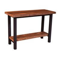 Imperial Urban Reclaimed Barn Wood Sofa Table - Clear Finish