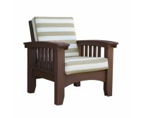 Days End Mission Chair - Shown in Chocolate Finish