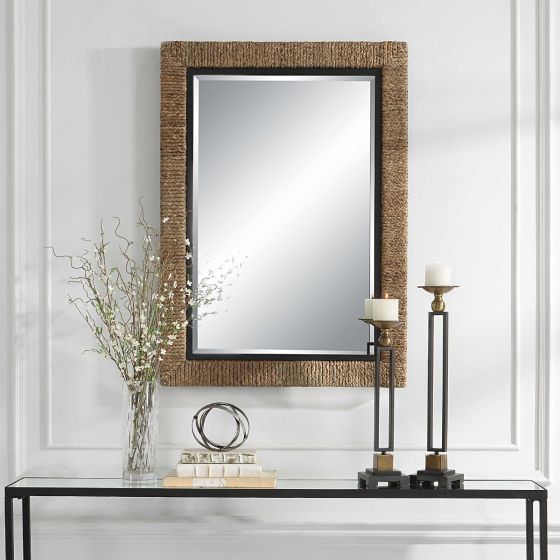 Island Wrapped Mirror