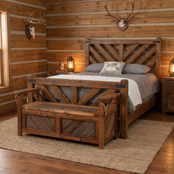Rustic Barn Wood Bench: Some lifestyle images are created with AI for visualization purposes. Crafted from natural solid wood, each piece is unique and will vary.