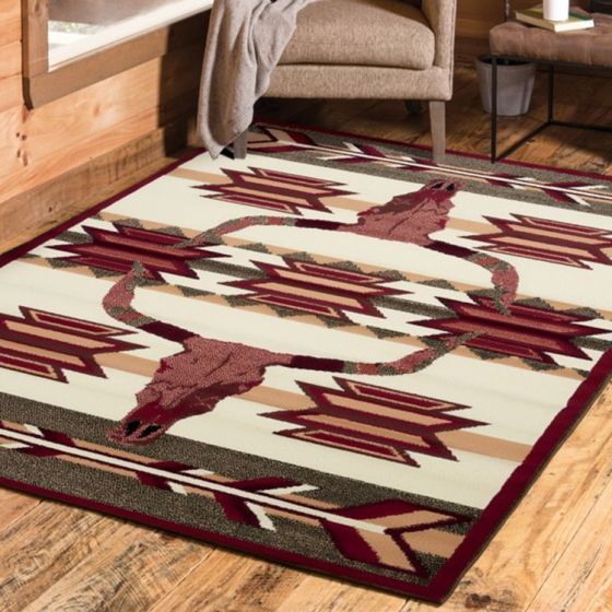 Bone Arrow Rug