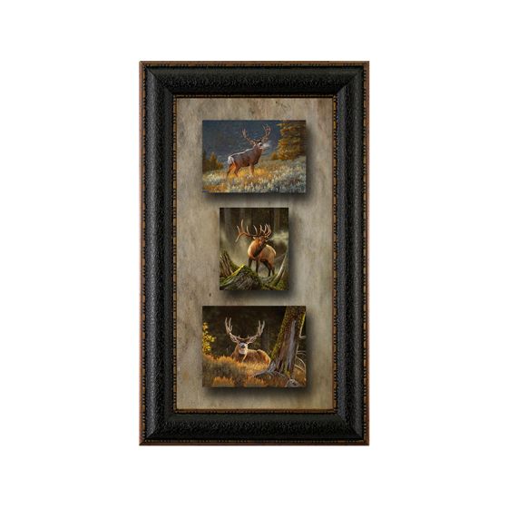 "Big Game Triple" by Dallen Lambson
10" x 20" - #8206 Décor Frame