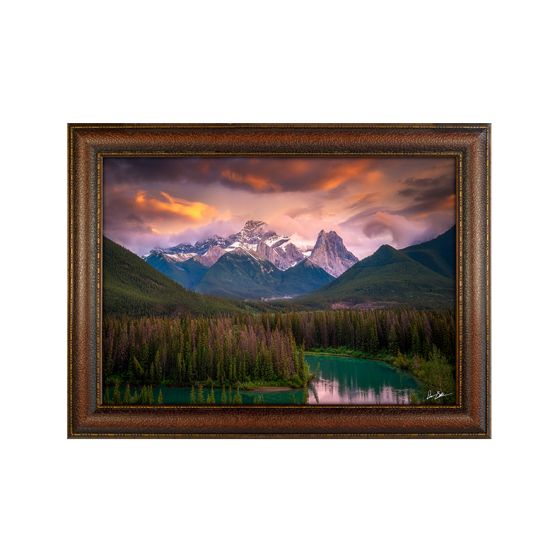 "Bow Flats" by Dan Ballard
16" x 23" - #8235 Standard Frame