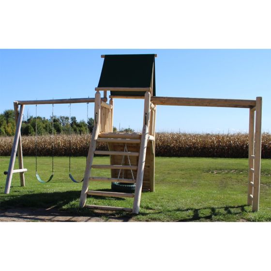 Cedar Peak Swinging Monkeys Log Playset