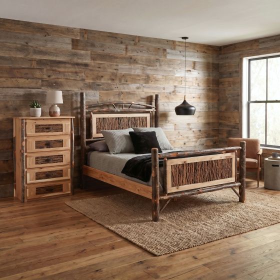 Rustic Chest Of Drawers: Some lifestyle images are created with AI for visualization purposes. Crafted from natural solid wood, each piece is unique and will vary.