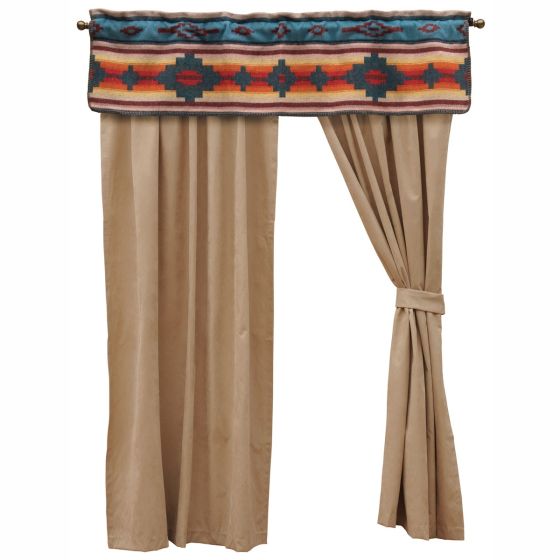 Crystal Creek Drape Panel & Valance Set