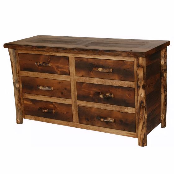 Homestead Ridge Aspen & Reclaimed Wood Dresser