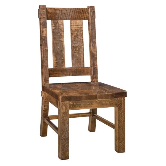 Houston Hacienda Rough Sawn Dining Side Chair
