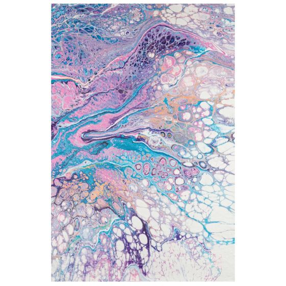 Kikiamo Series XIX Rug - Lavender