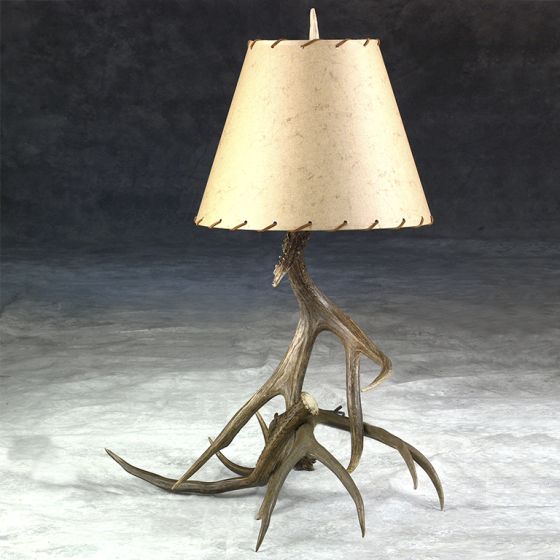 Three Antler Table Lamp