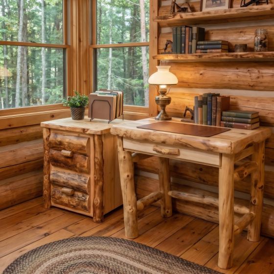 Rustic Cabinet: Some lifestyle images are created with AI for visualization purposes. Crafted from natural solid wood, each piece is unique and will vary.